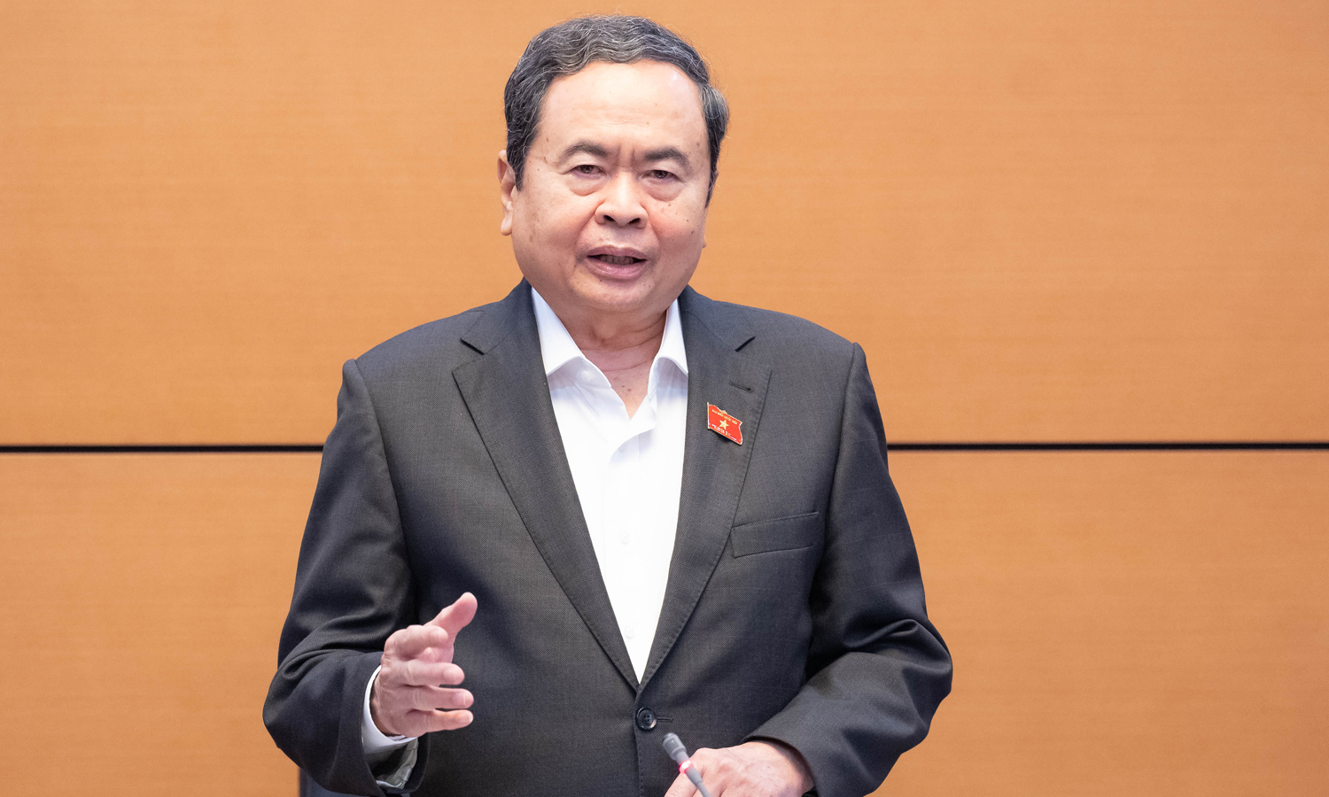 Chủ tịch Quốc hội Trần Thanh Mẫn. (Ảnh: quochoi.vn)