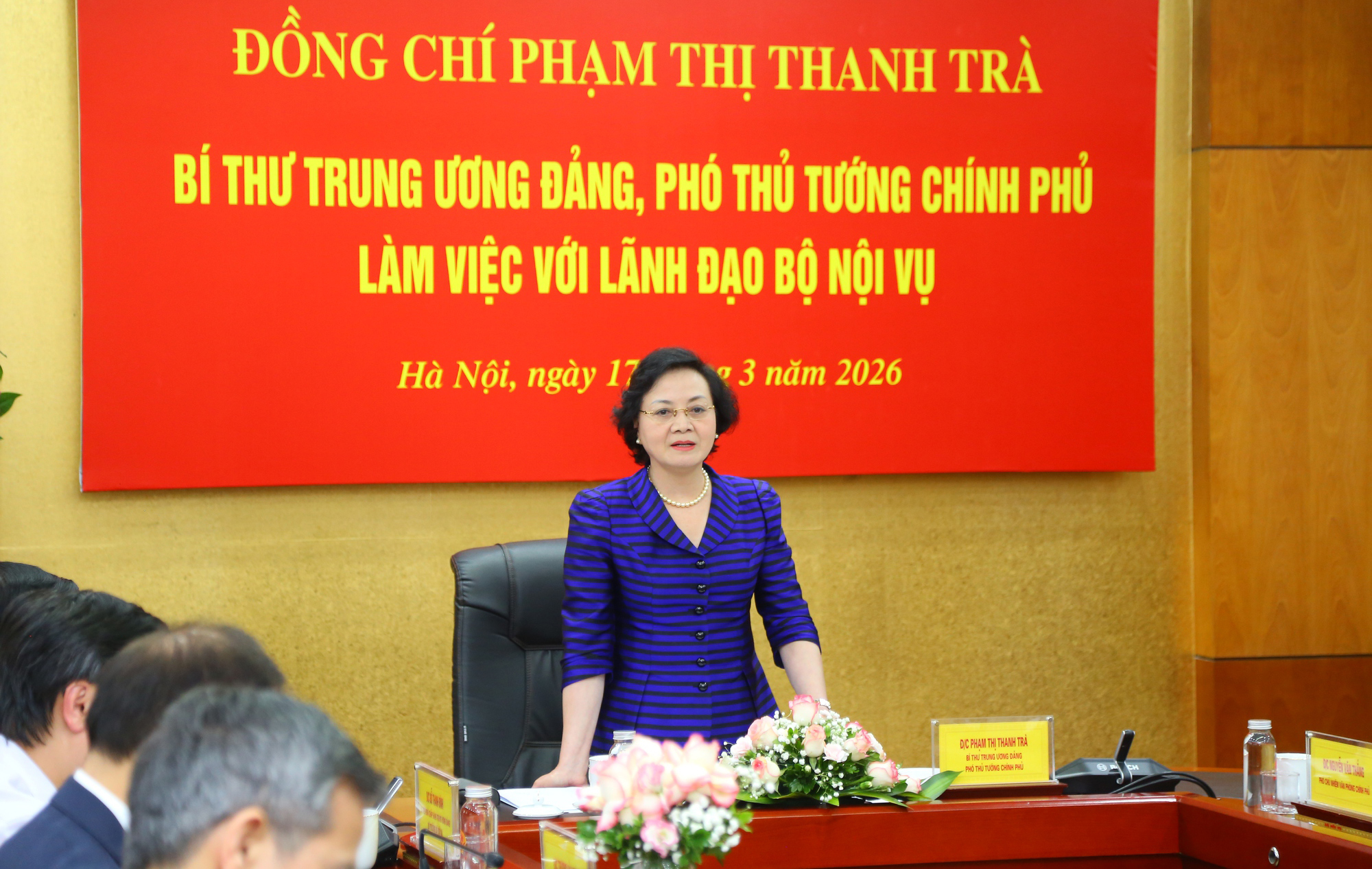 Phó Thủ tướng Phạm Thị Thanh Trà. (Ảnh: VGP)