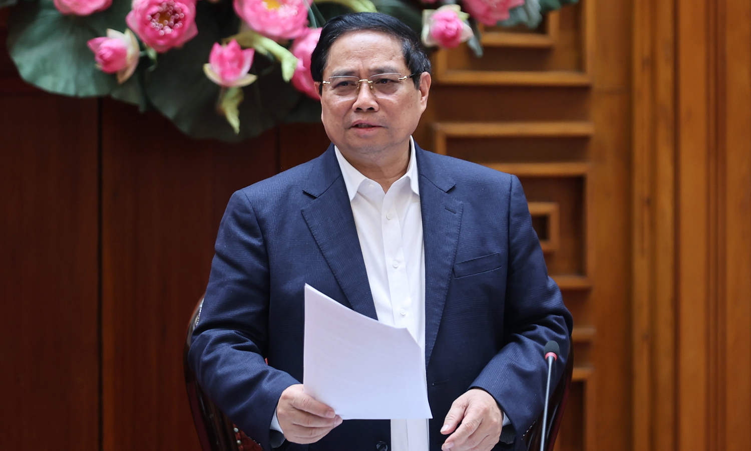 Thủ tướng Phạm Minh Chính. (Ảnh: VGP)