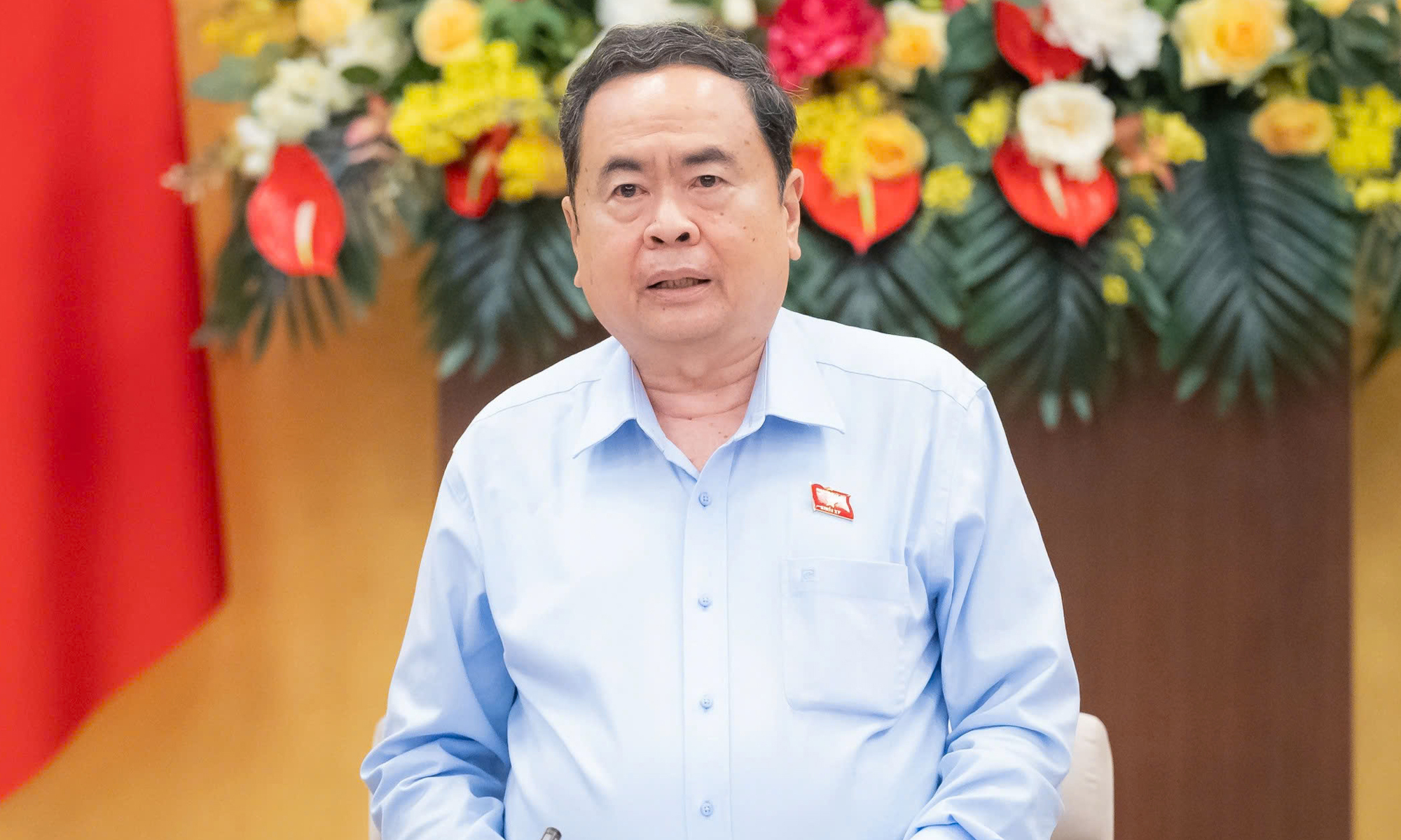 Chủ tịch Quốc hội Trần Thanh Mẫn.