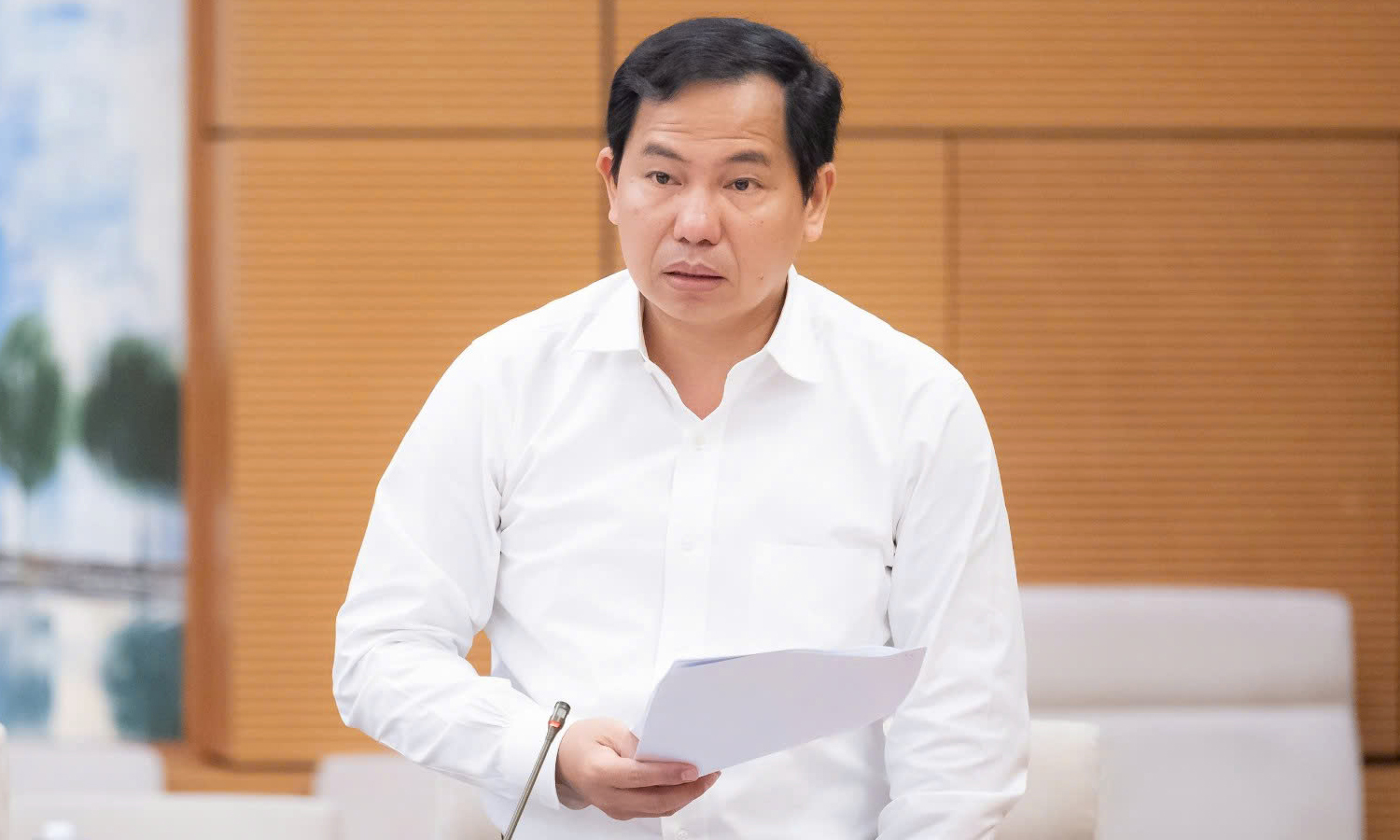 Tổng thư ký Quốc hội, Chủ nhiệm Văn phòng Quốc hội Lê Quang Mạnh.