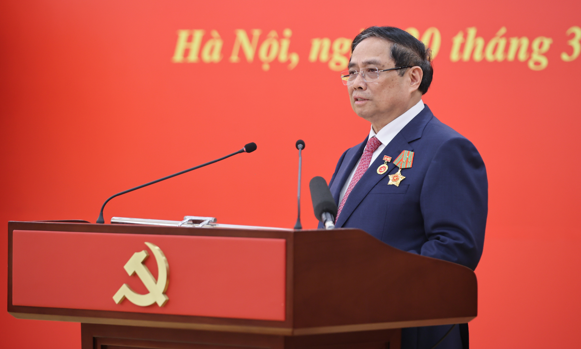 Thủ tướng Phạm Minh Chính phát biểu. (Ảnh: VGP)