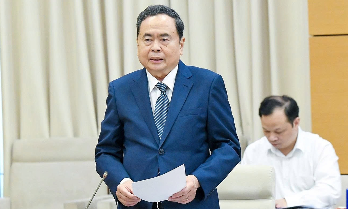 Chủ tịch Quốc hội Trần Thanh Mẫn. (Ảnh: Lâm Hiển)