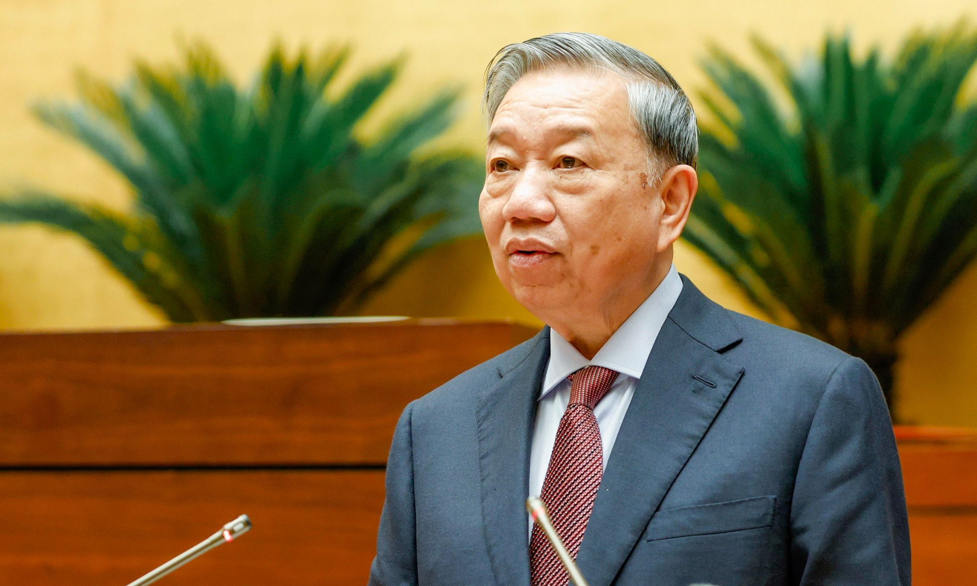 Tổng Bí thư Tô Lâm. (Ảnh: Quang Vinh)