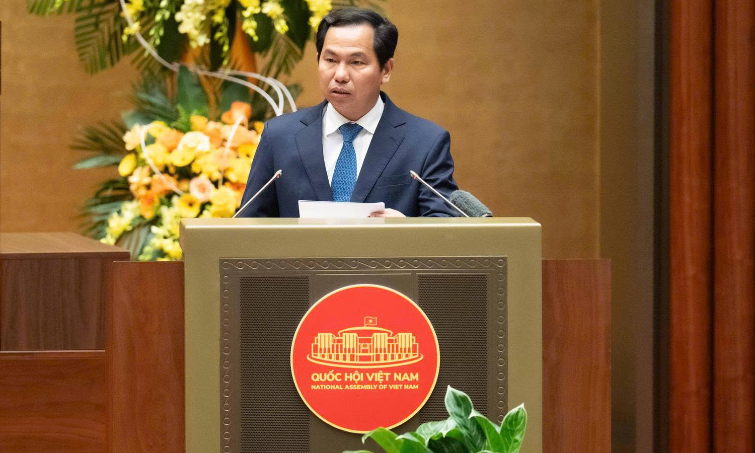 Tổng Thư ký Quốc hội, Chủ nhiệm Văn phòng Quốc hội Lê Quang Mạnh.