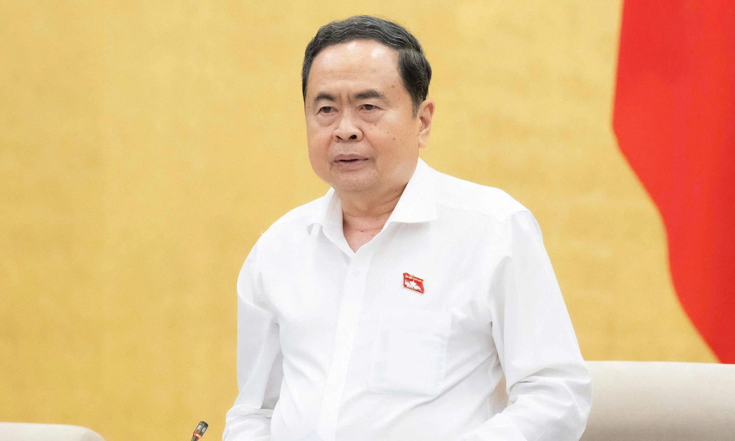 Chủ tịch Quốc hội Trần Thanh Mẫn.