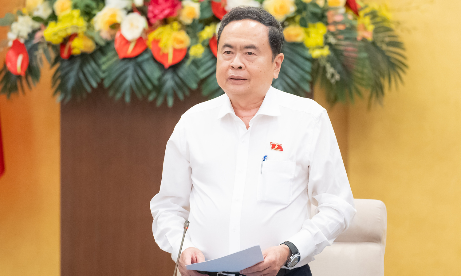 Chủ tịch Quốc hội Trần Thanh Mẫn.