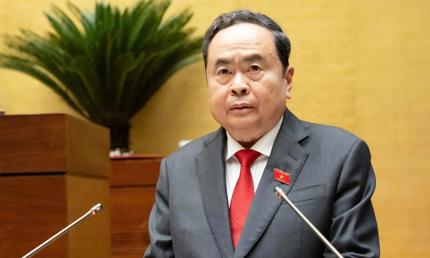 Chủ tịch Quốc hội khóa XV Trần Thanh Mẫn.