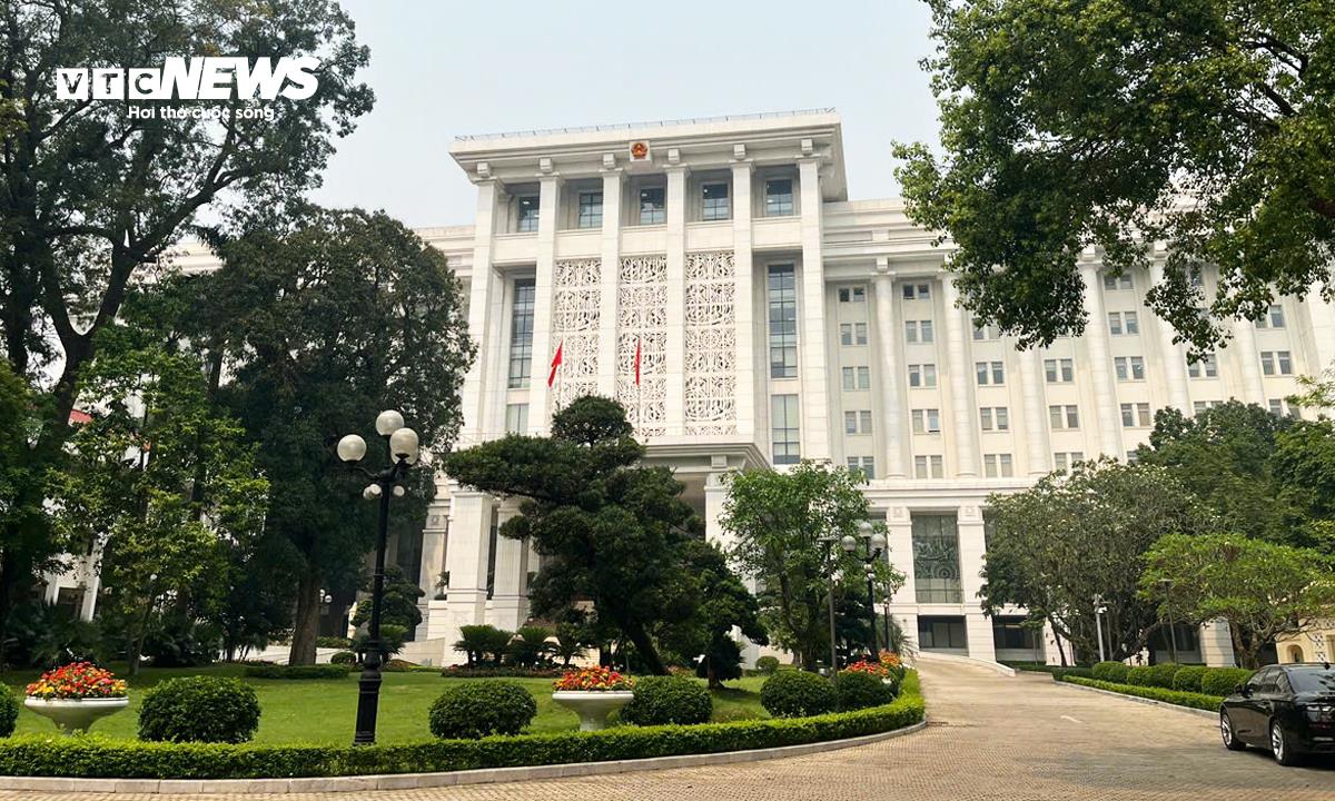 Trụ sở Văn phòng Chính phủ. (Ảnh: Anh Văn)