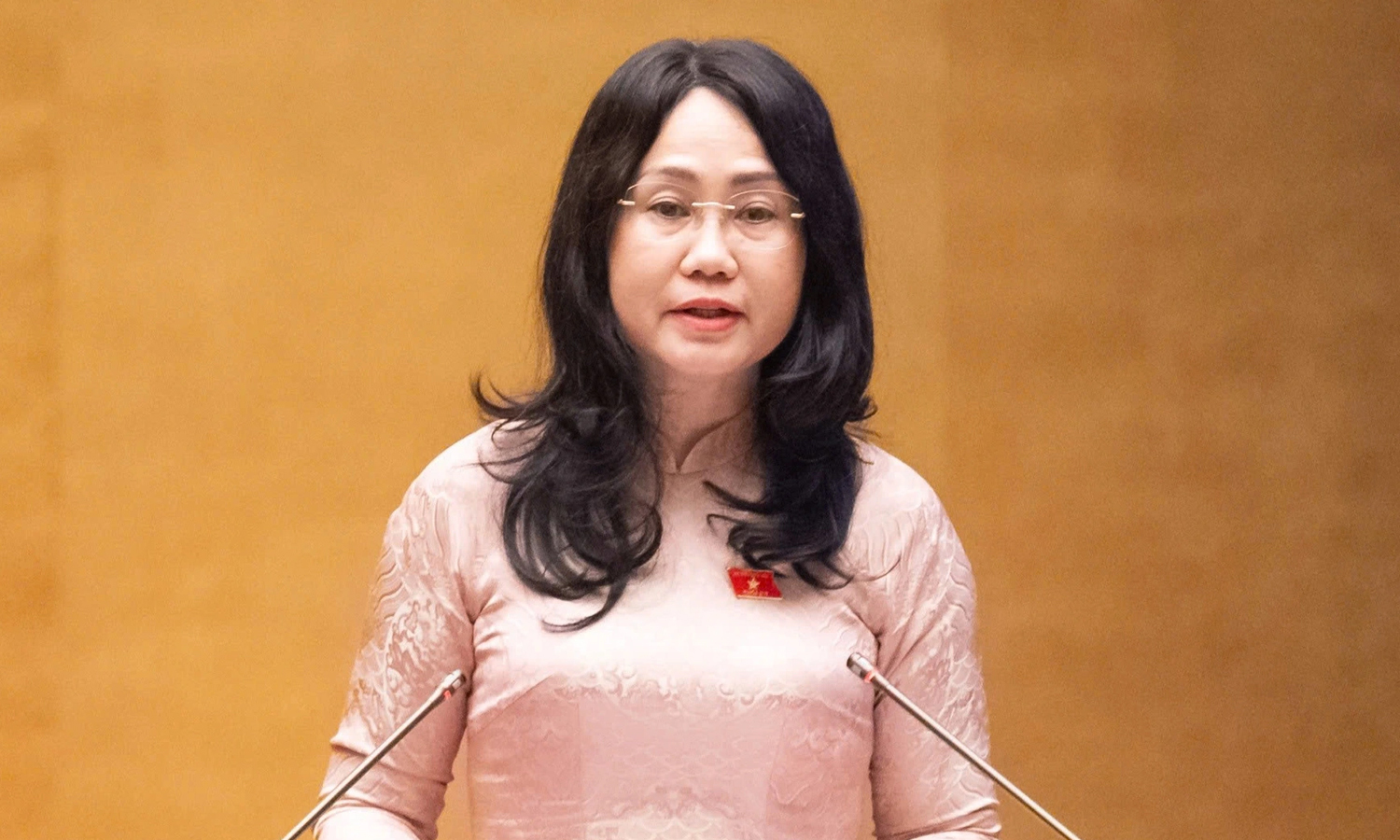 Bộ trưởng Bộ Văn hóa, Thể thao và Du lịch Lâm Thị Phương Thanh.