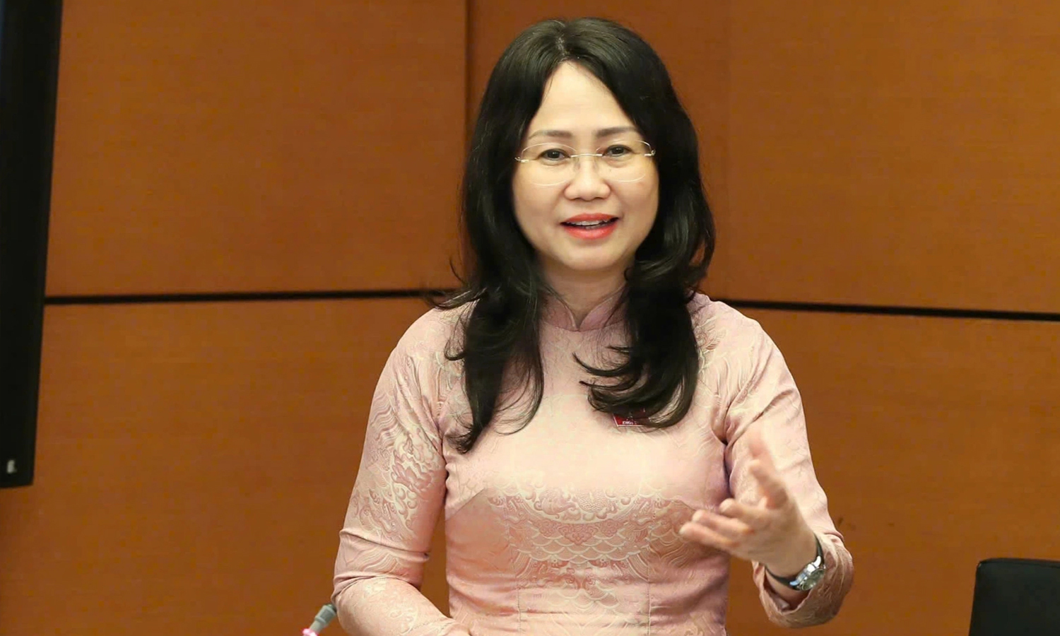 Bộ trưởng Bộ Văn hóa, Thể thao và Du lịch Lâm Thị Phương Thanh.