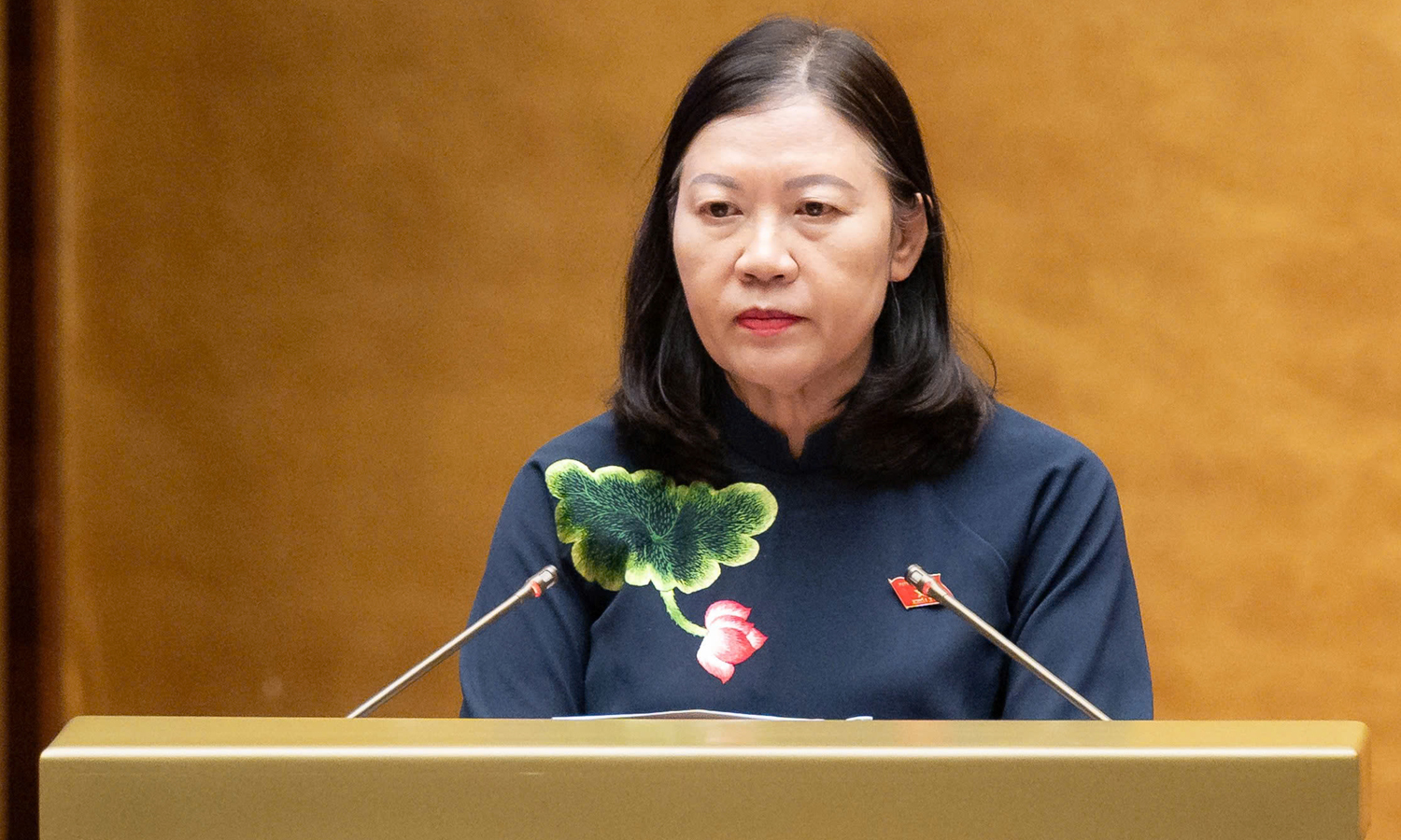 Chủ nhiệm Ủy ban Dân nguyện và Giám sát Lê Thị Nga.