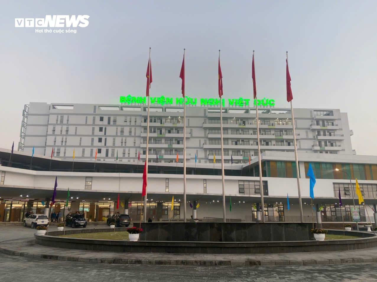 Bệnh viện Hữu nghị Việt Đức cơ sở 2. (Ảnh: Như Loan)