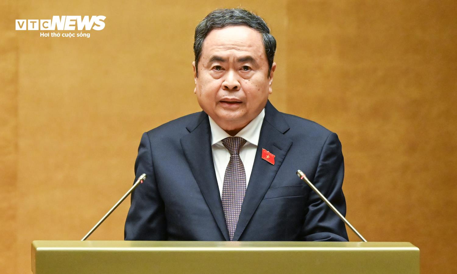 Chủ tịch Quốc hội Trần Thanh Mẫn.