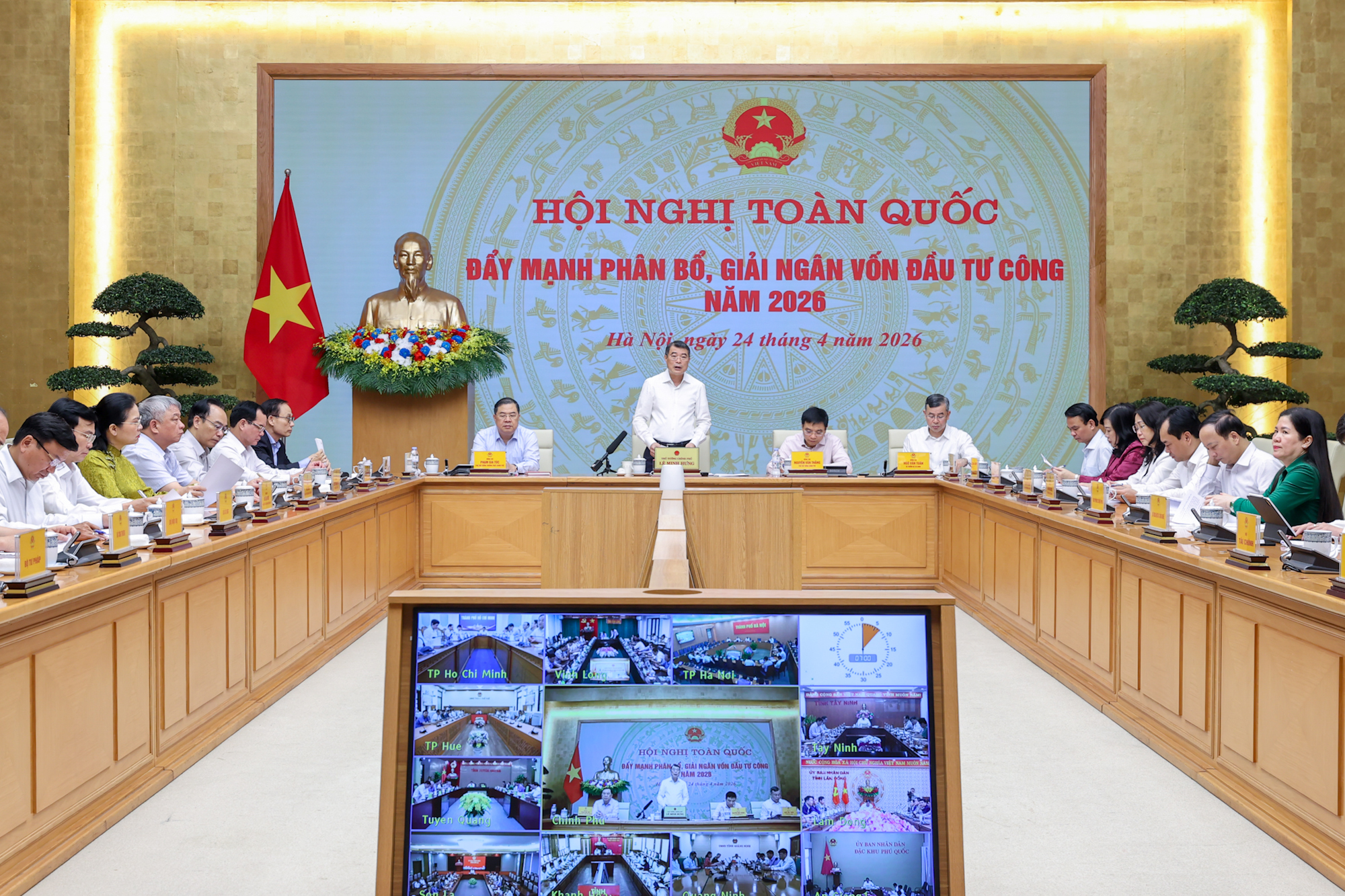 Quang cảnh hội nghị. (Ảnh: VGP)