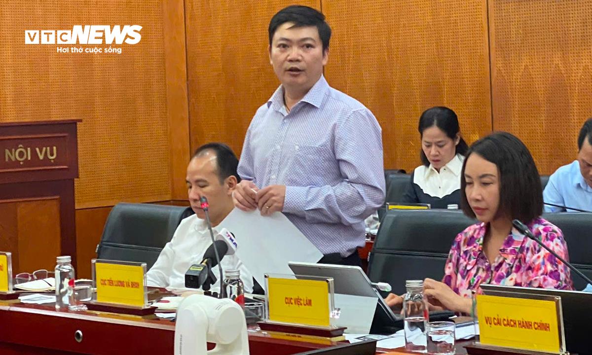 Ông Nguyễn Duy Cường, Phó Cục trưởng Cục Tiền lương và Bảo hiểm xã hội (Bộ Nội vụ).