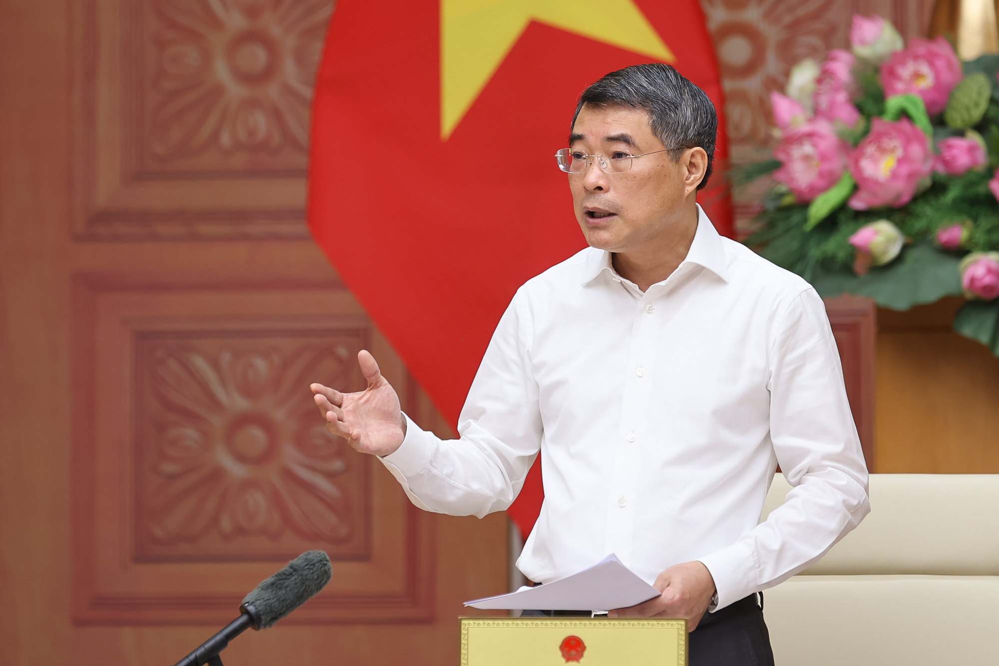 Thủ tướng Lê Minh Hưng. (Ảnh: VGP)