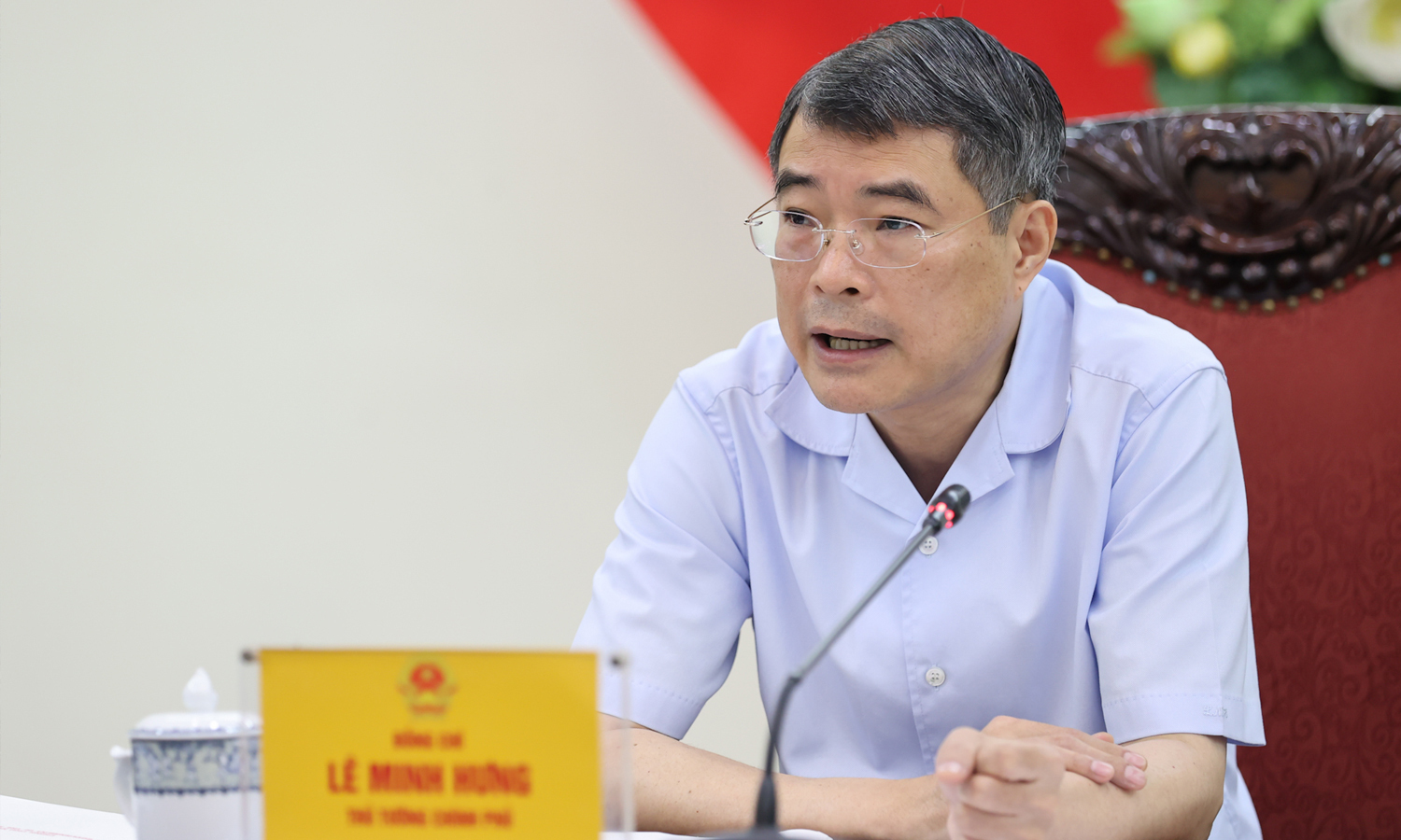Thủ tướng Lê Minh Hưng. (Ảnh: VGP)