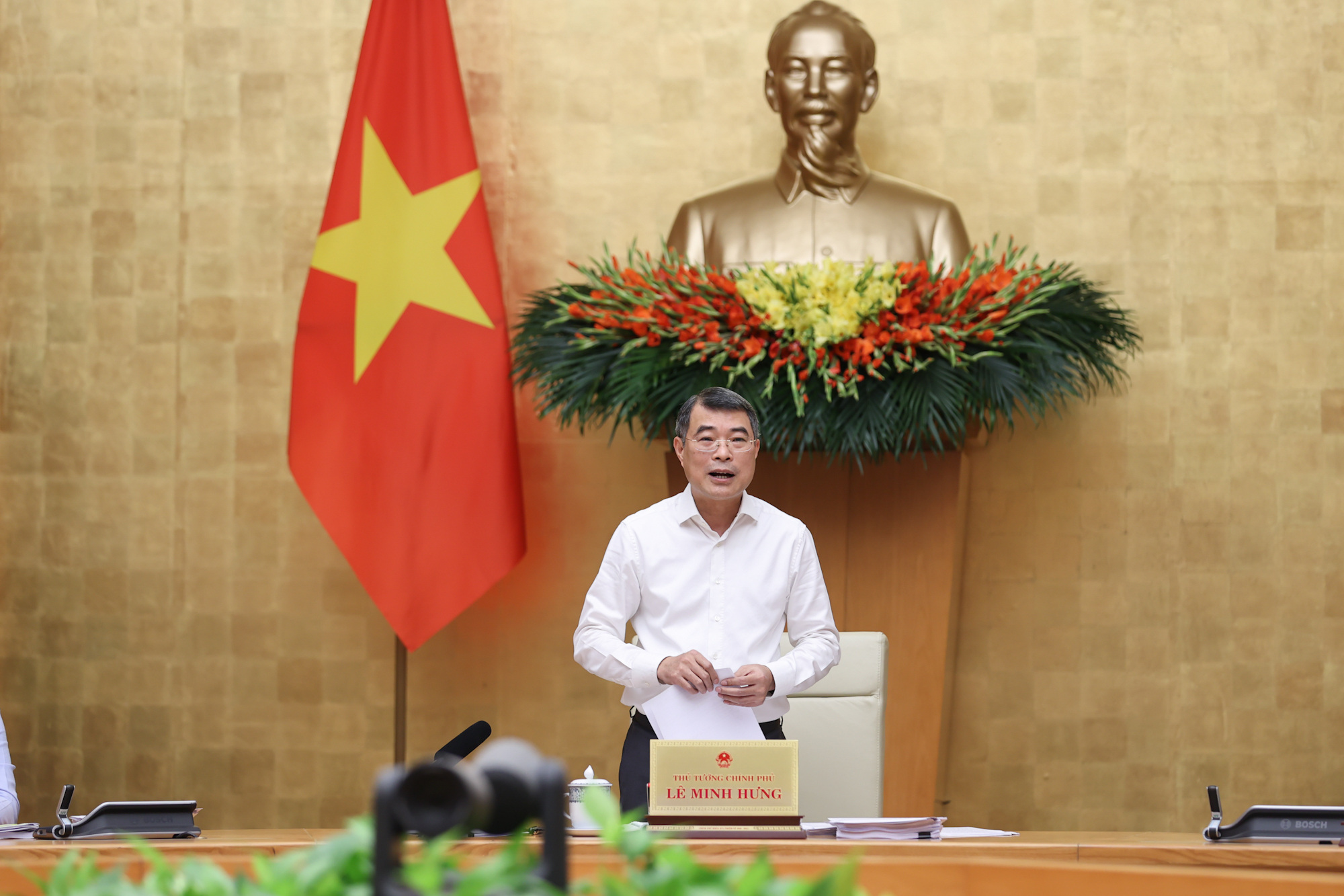 Thủ tướng Lê Minh Hưng. (Ảnh: VGP)