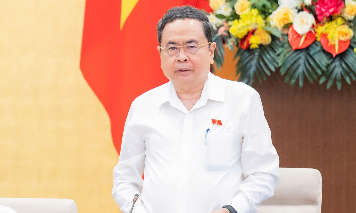 Chủ tịch Quốc hội Trần Thanh Mẫn.