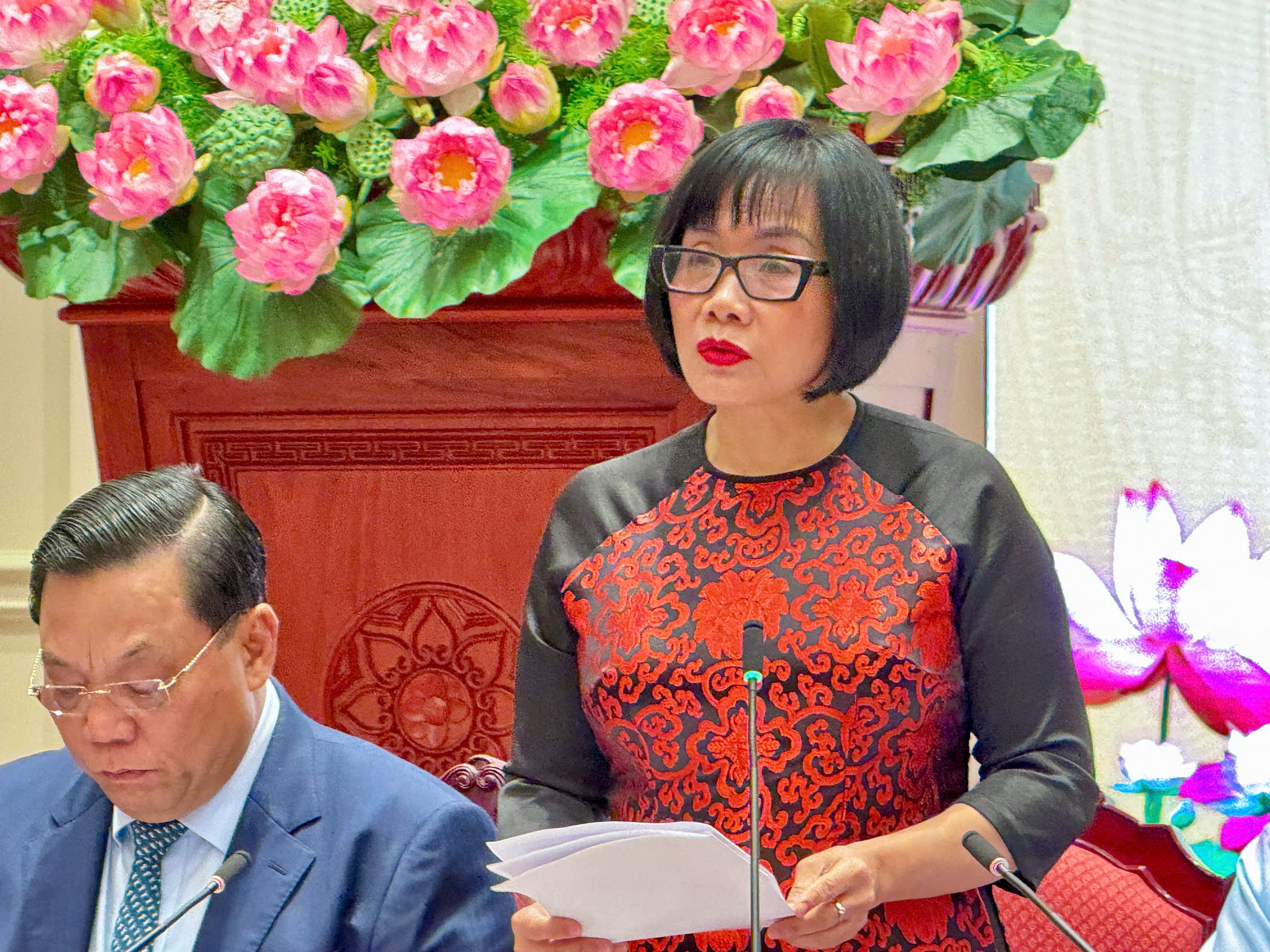 Thứ trưởng Bộ Tư pháp Đặng Hoàng Oanh.