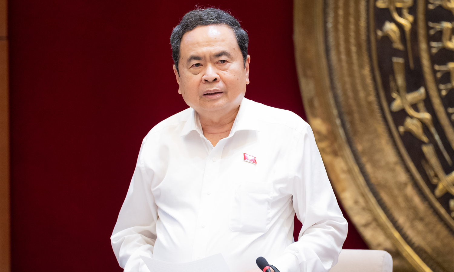 Chủ tịch Quốc hội Trần Thanh Mẫn.