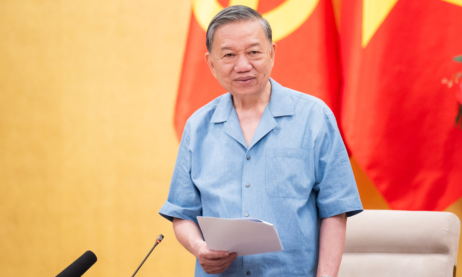 Tổng Bí thư, Chủ tịch nước Tô Lâm. (Ảnh: quochoi.vn)