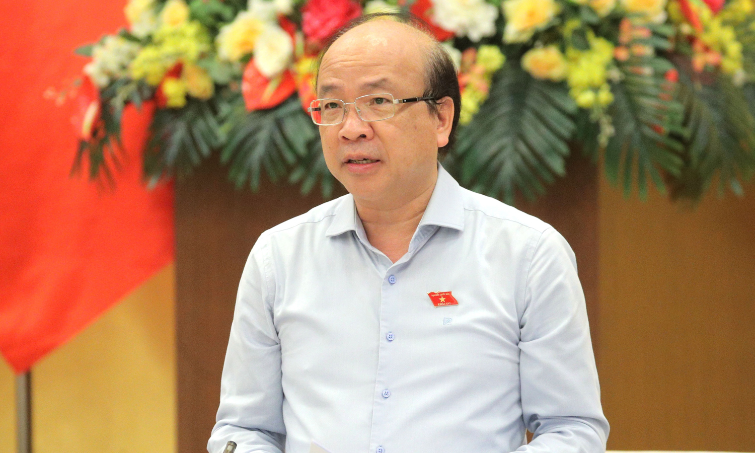 Chủ nhiệm Ủy ban Pháp luật và Tư pháp Phan Chí Hiếu.