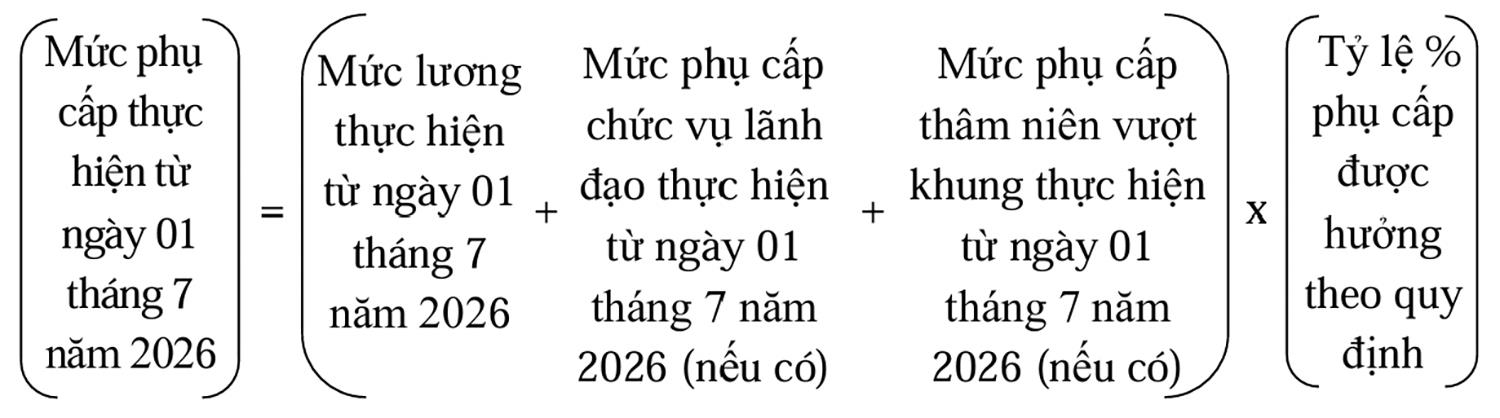 Bộ Nội vụ hướng dẫn công thức tính lương, phụ cấp mới từ 1/7 - 4