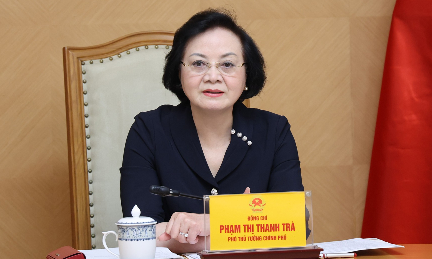 Phó Thủ tướng Phạm Thị Thanh Trà. (Ảnh: VGP)