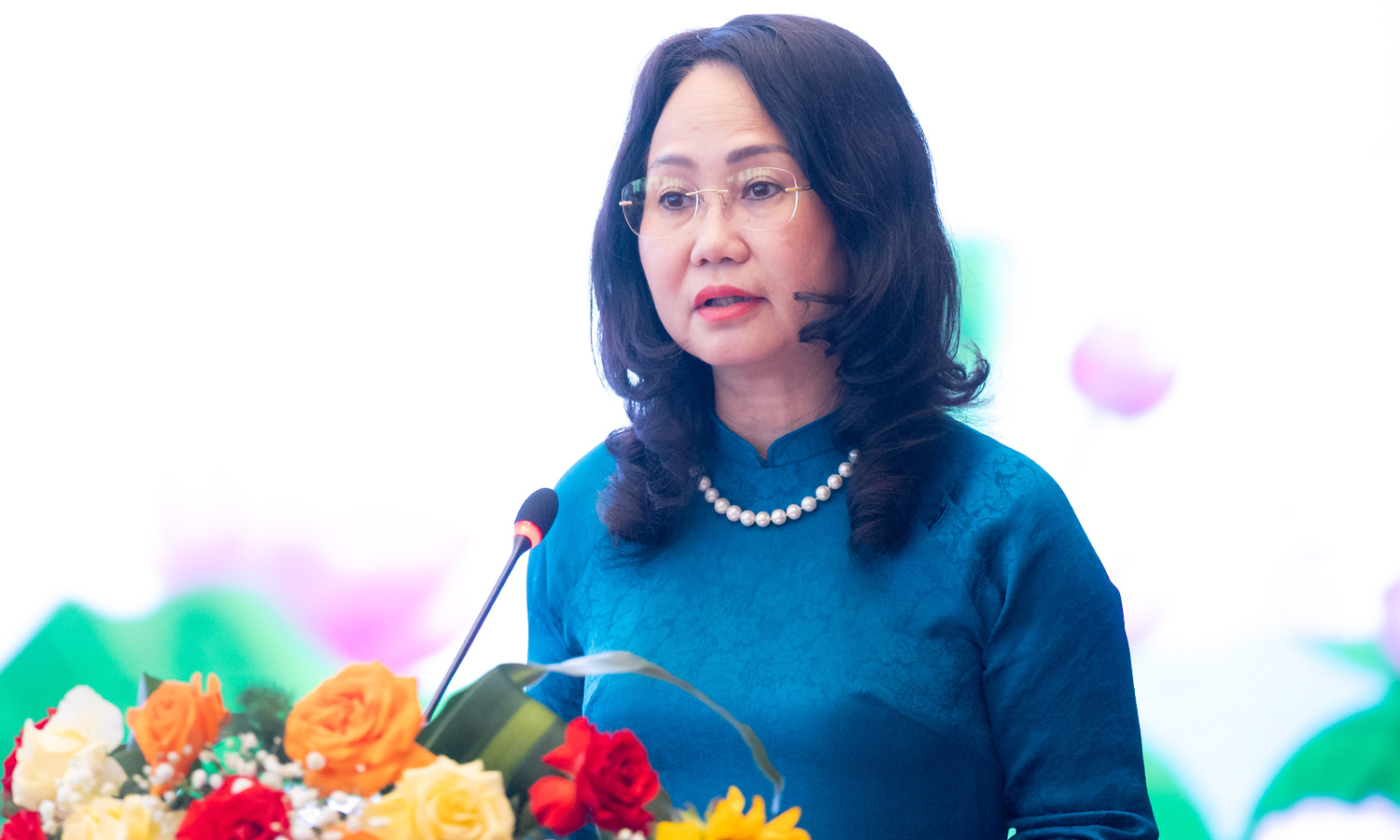 Bộ trưởng Bộ Văn hóa, Thể thao và Du lịch Lâm Thị Phương Thanh.