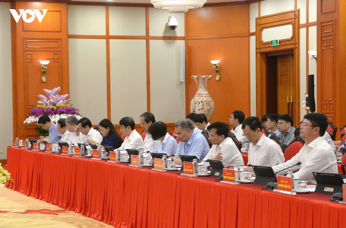 Tổng Bí thư, Chủ tịch nước Tô Lâm chủ trì buổi làm việc về giáo dục - đào tạo - 7