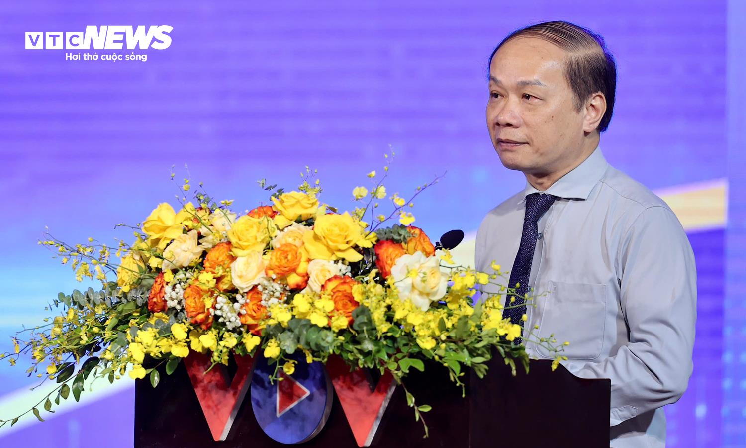 Ông Phạm Tất Thắng, Ủy viên Trung ương Đảng, Phó Trưởng Ban Thường trực Ban Tuyên giáo và Dân vận Trung ương. (Ảnh: Minh Đức)