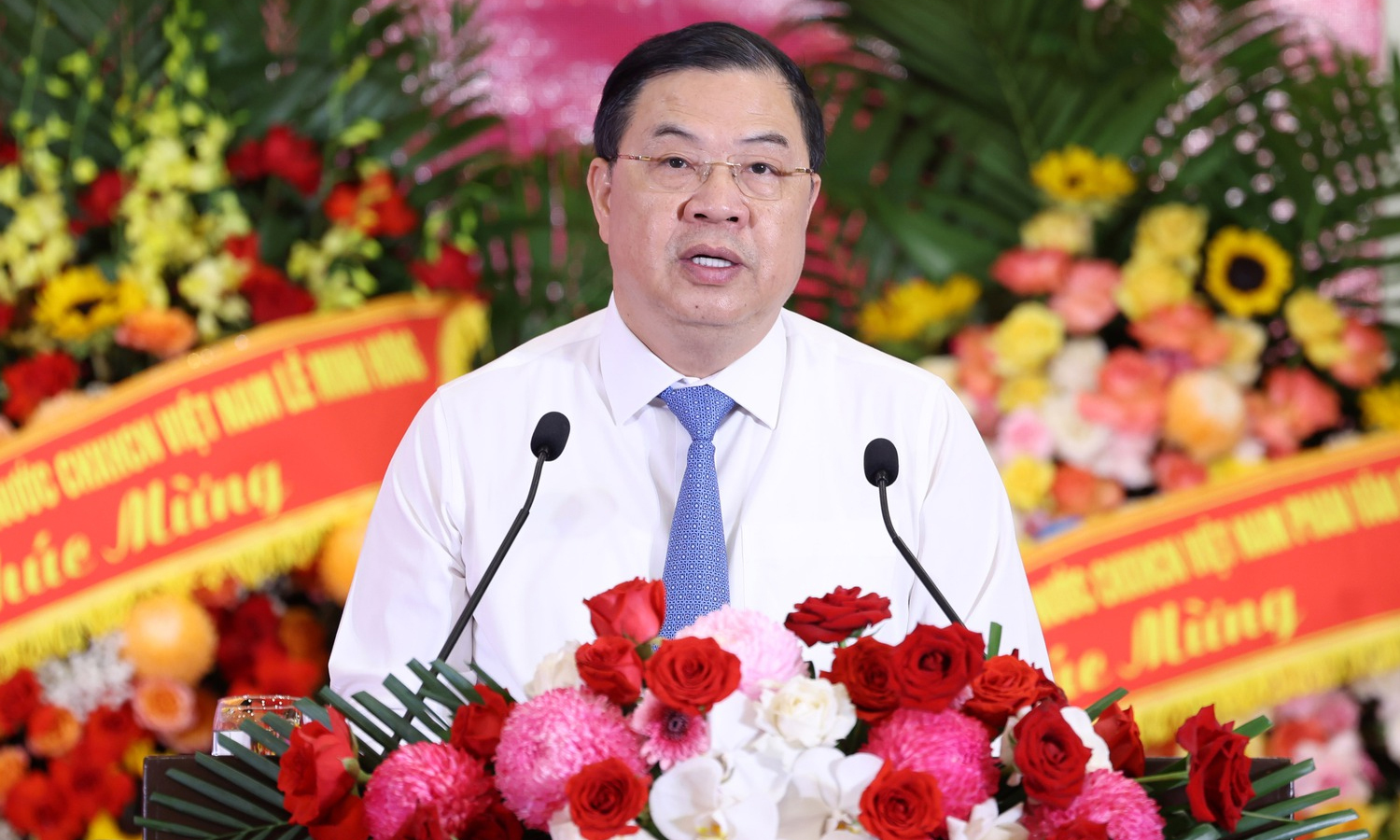 Phó Thủ tướng Thường trực Phạm Gia Túc phát biểu chỉ đạo tại buổi lễ. (Ảnh: VGP)