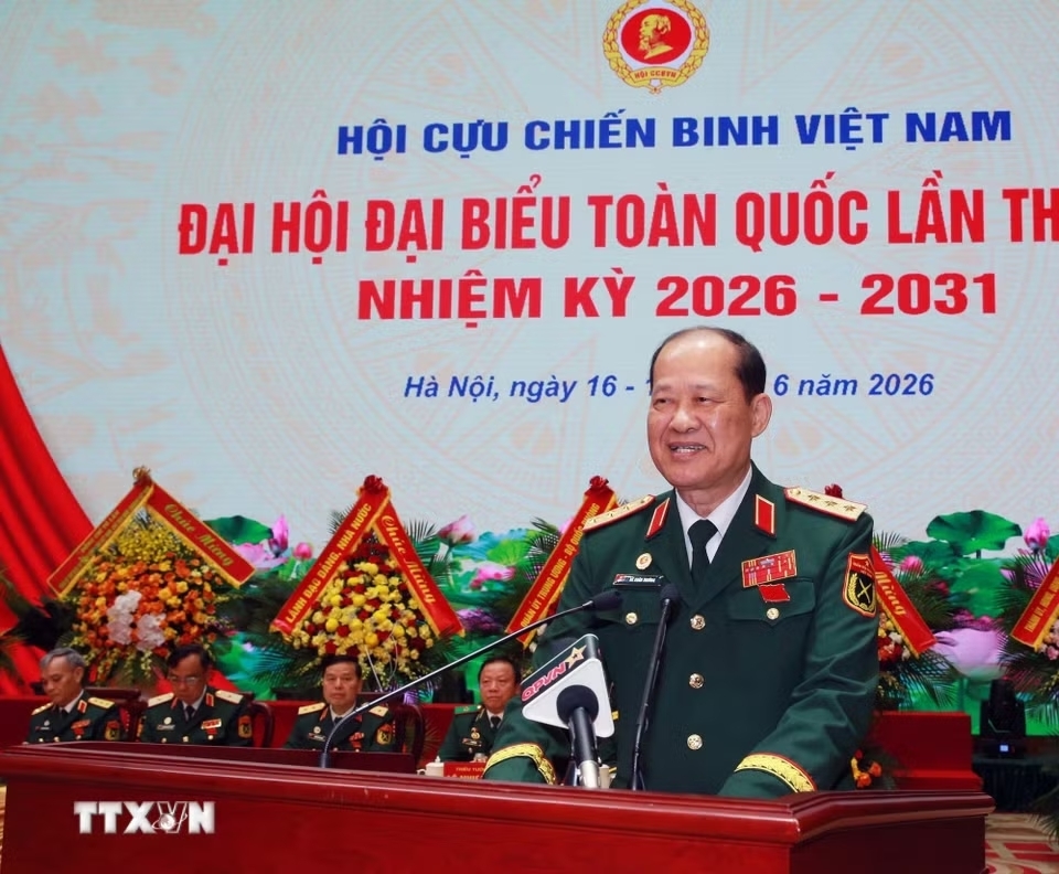 Thượng tướng Bế Xuân Trường, Chủ tịch Hội Cựu chiến binh Việt Nam.