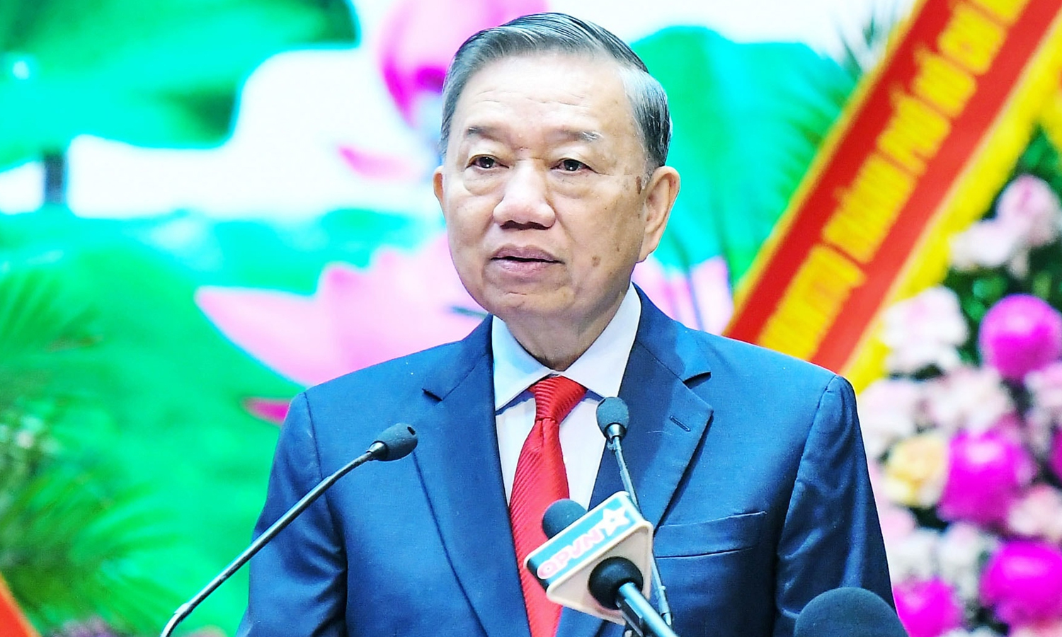 Tổng Bí thư, Chủ tịch nước Tô Lâm phát biểu chỉ đạo Đại hội. (Ảnh: Lâm Hiển)