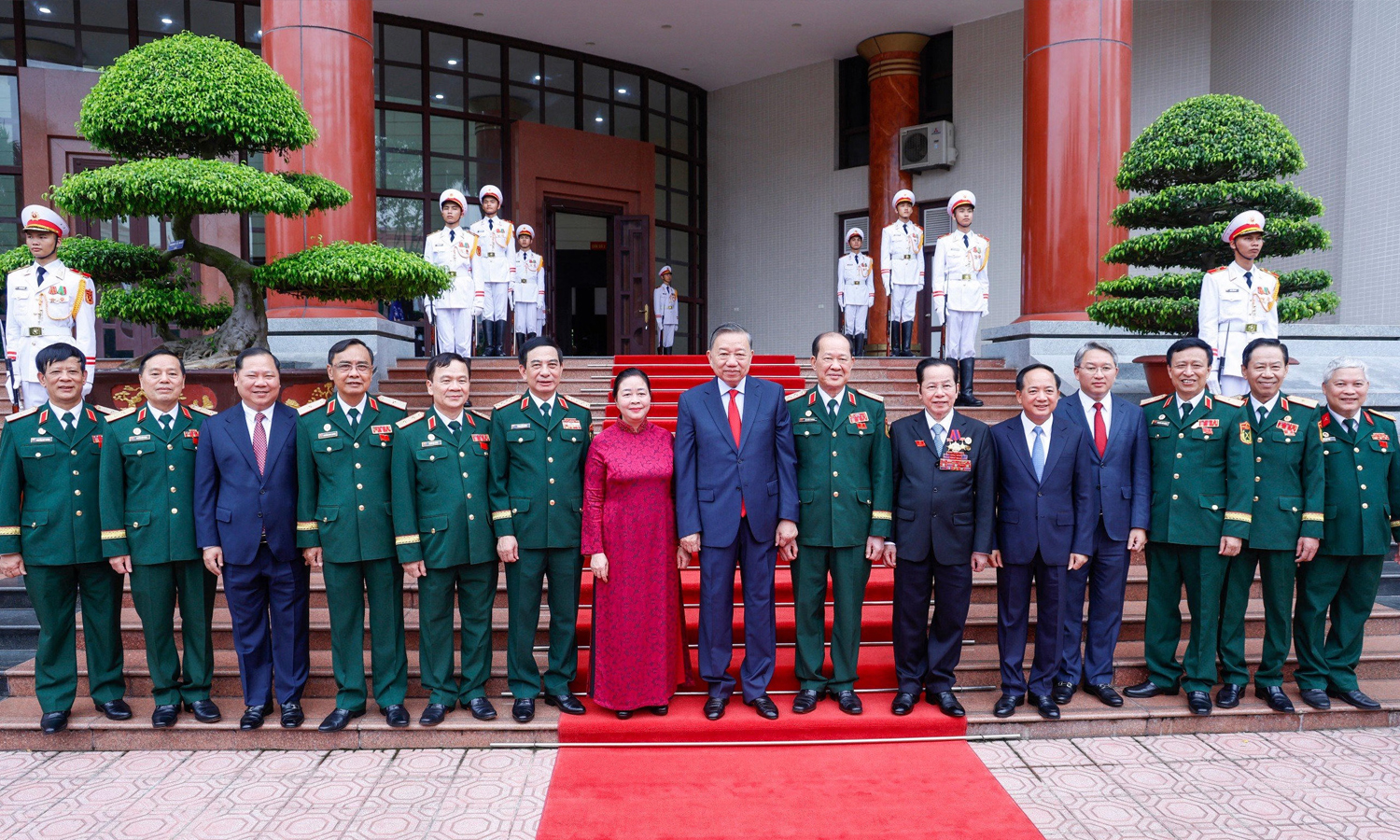 Sáng 17/6, Đại hội đại biểu toàn quốc Hội Cựu chiến binh Việt Nam lần thứ VIII, nhiệm kỳ 2026-2031 khai mạc trọng thể. (Ảnh: Quang Vinh)