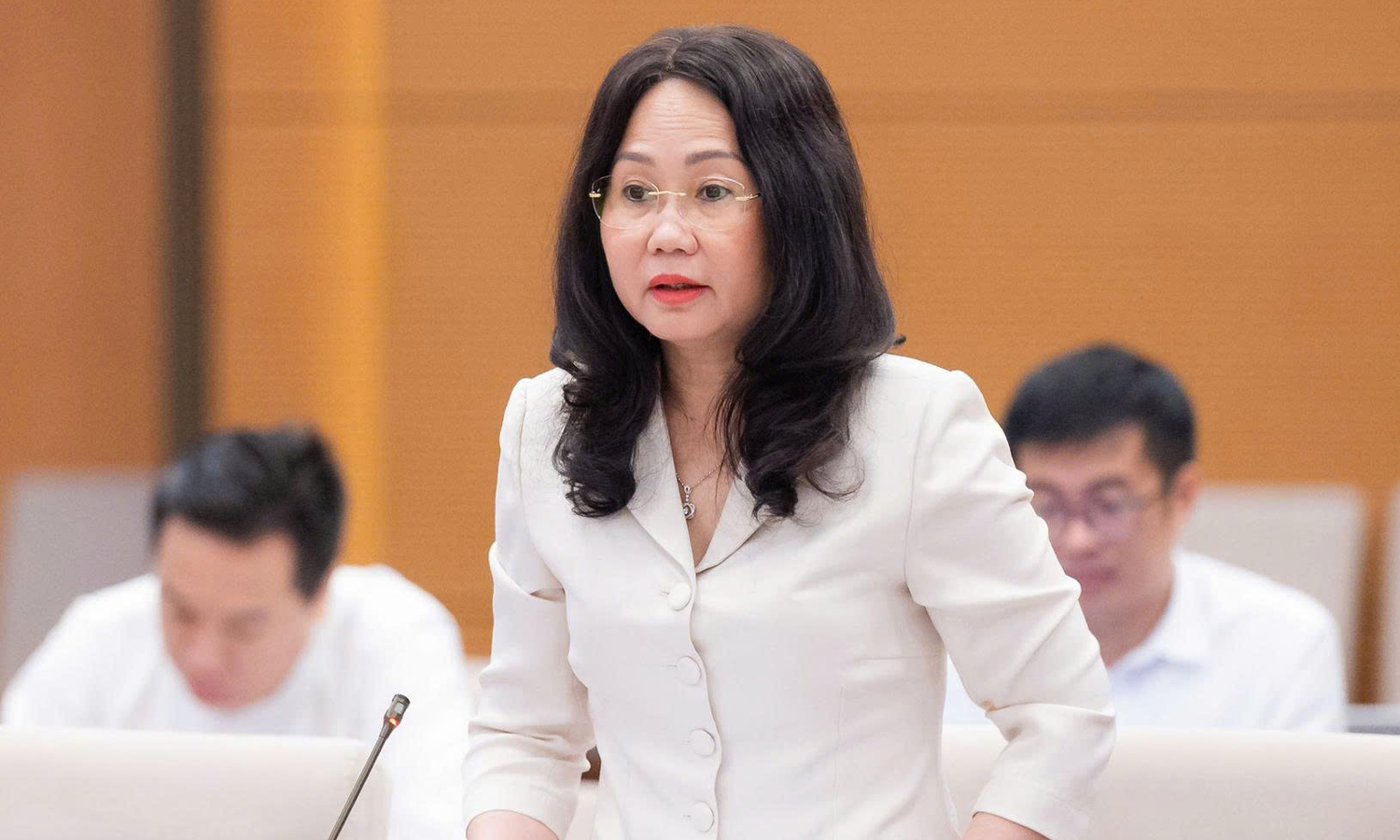 Bộ trưởng Bộ Văn hóa, Thể thao và Du lịch Lâm Thị Phương Thanh.