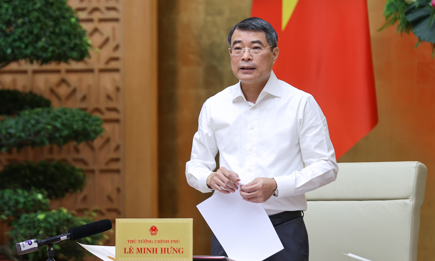 Thủ tướng Lê Minh Hưng. (Ảnh: VGP)