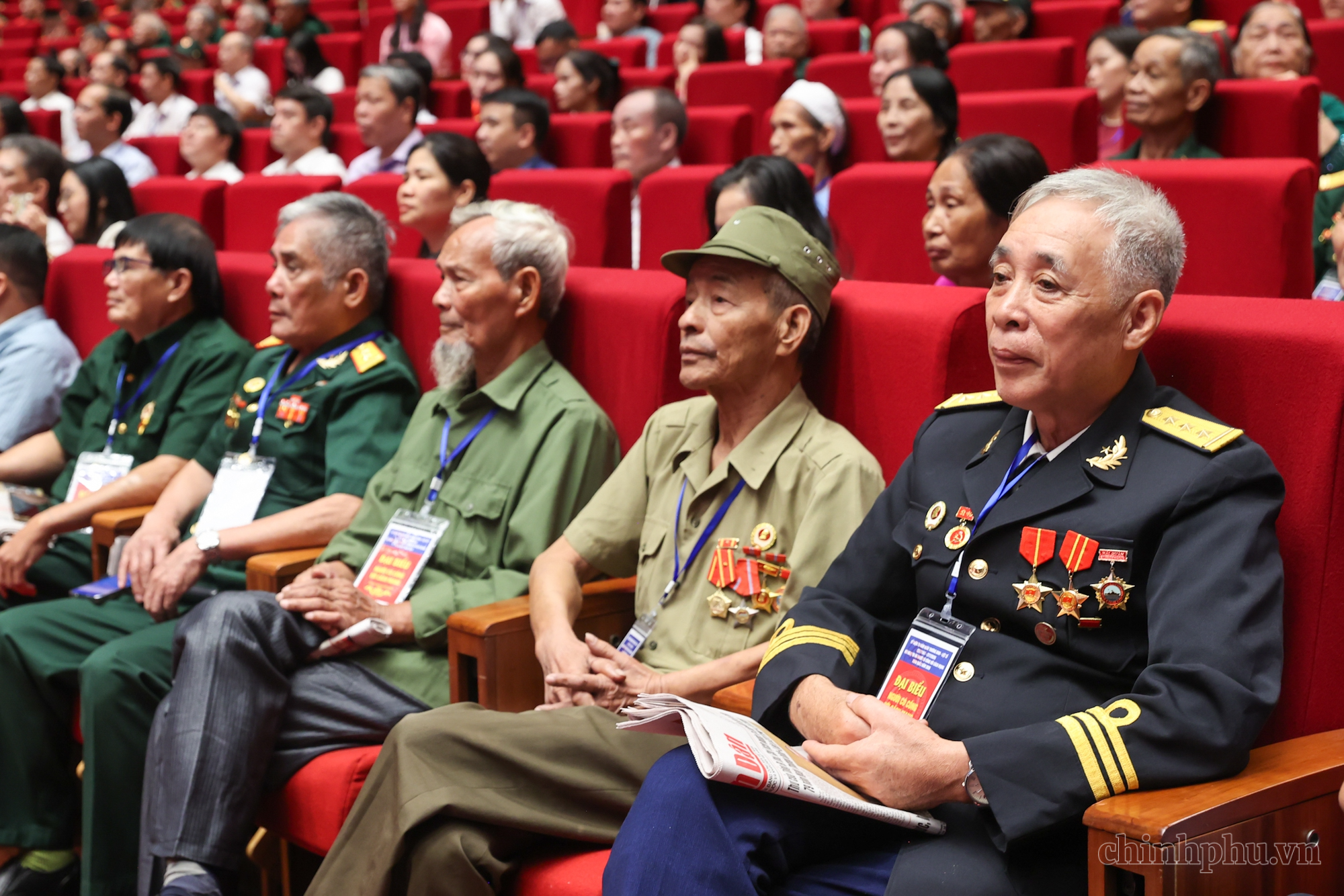 Đại biểu dự Hội nghị tri ân người có công với cách mạng toàn quốc năm 2026. (Ảnh: VGP)